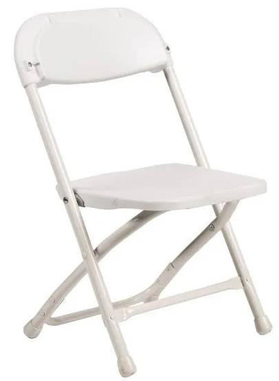 Rental store for KID S WHITE FOLDING CHAIR in Jacksonville FL