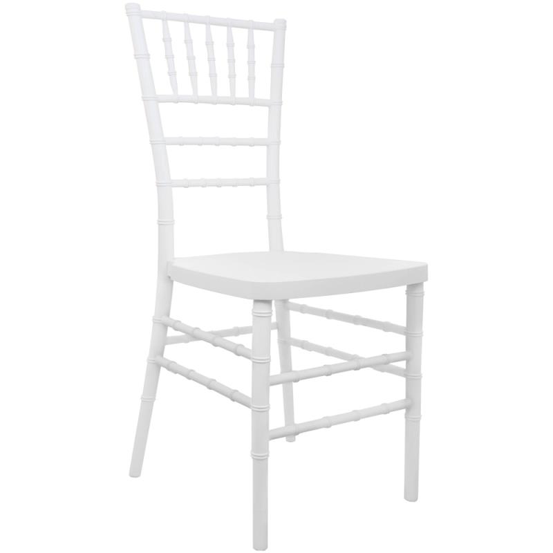 Rental store for WHITE CHIAVARI CHAIR in Jacksonville FL