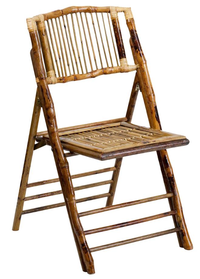 Rental store for BAMBOO FOLDING CHAIR in Jacksonville FL