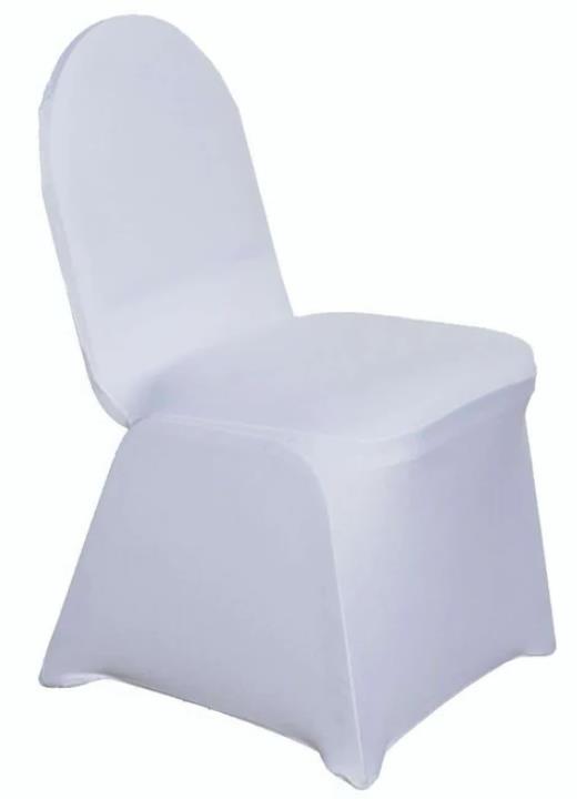 Rental store for SPANDEX CHAIR COVER - WHITE in Jacksonville FL