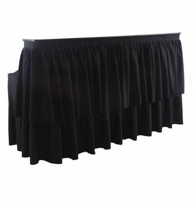 Rental store for BAR TABLE - 6   WITH SKIRTING in Jacksonville FL