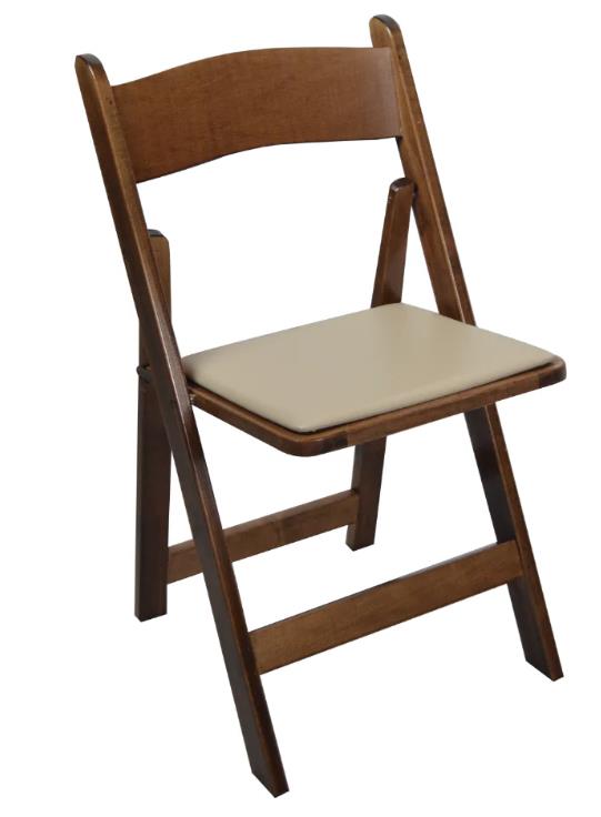 Rental store for FRUIT WOOD PADDED CHAIR in Jacksonville FL