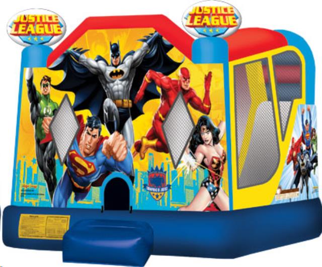Rental store for JUSTICE LEAGUE BOUNCE COMBO in Jacksonville FL