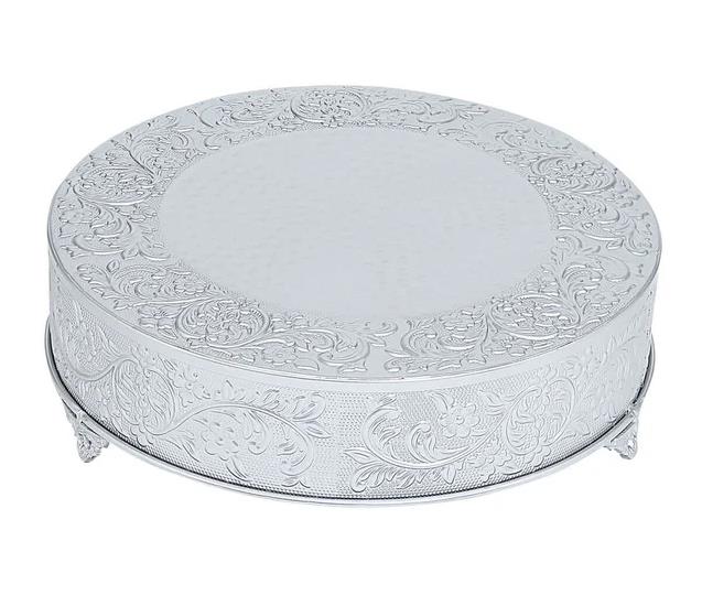 Rental store for CAKE STAND - SILVER 18  ROUND in Jacksonville FL