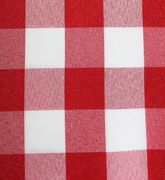 Rental store for CHECKERED RED   WHITE LINEN in Jacksonville FL