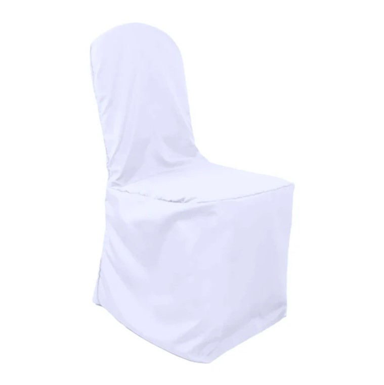 Rental store for BANQUET CHAIR COVER - WHITE in Jacksonville FL