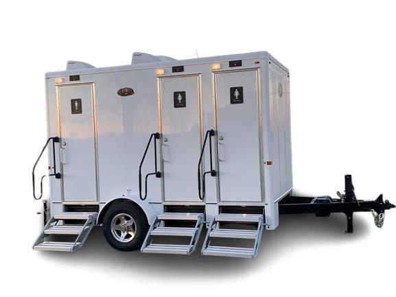 Rental store for THREE STALL RESTROOM TRAILER in Jacksonville FL