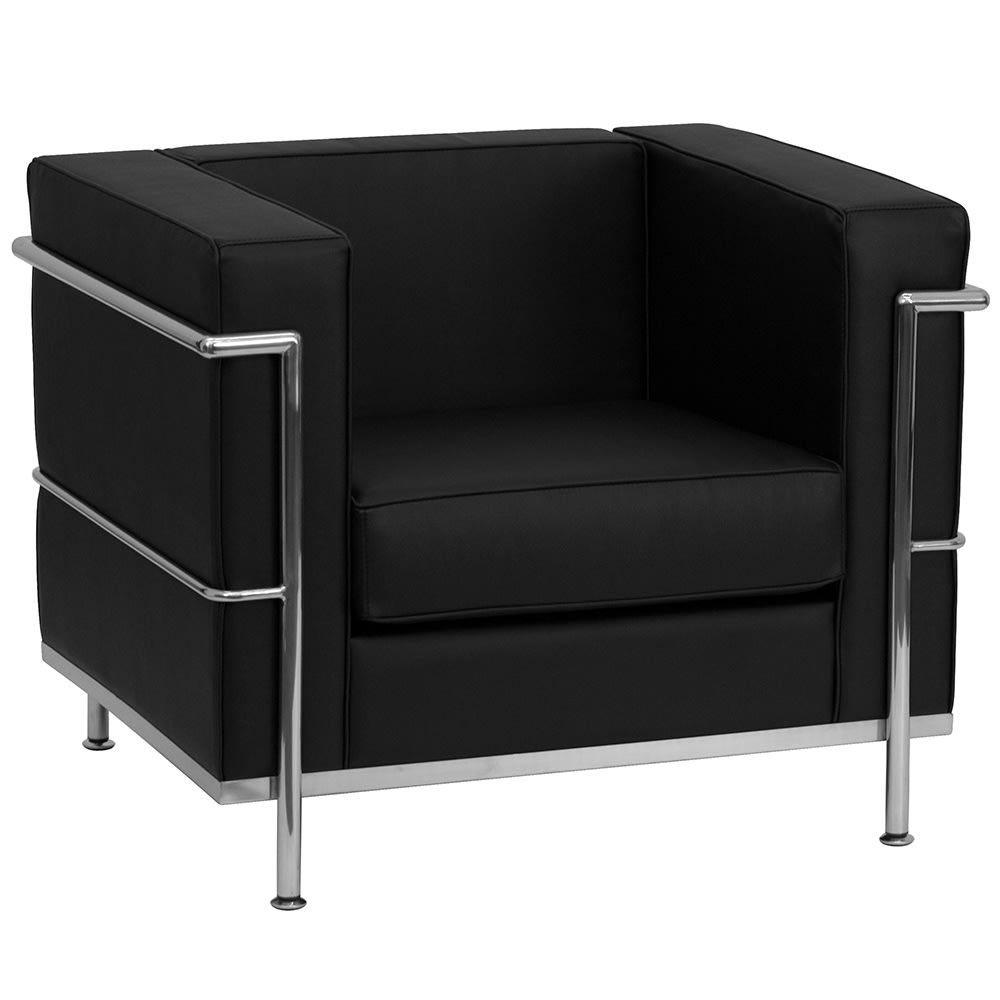 Rental store for BLACK LEATHER - LOUNGE CHAIR in Jacksonville FL