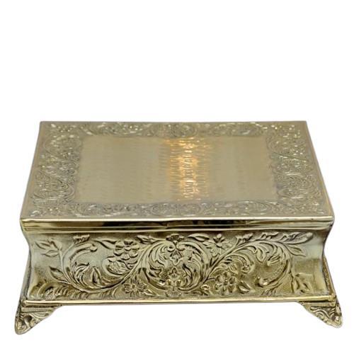 Rental store for CAKE STAND - GOLD 18  SQUARE in Jacksonville FL